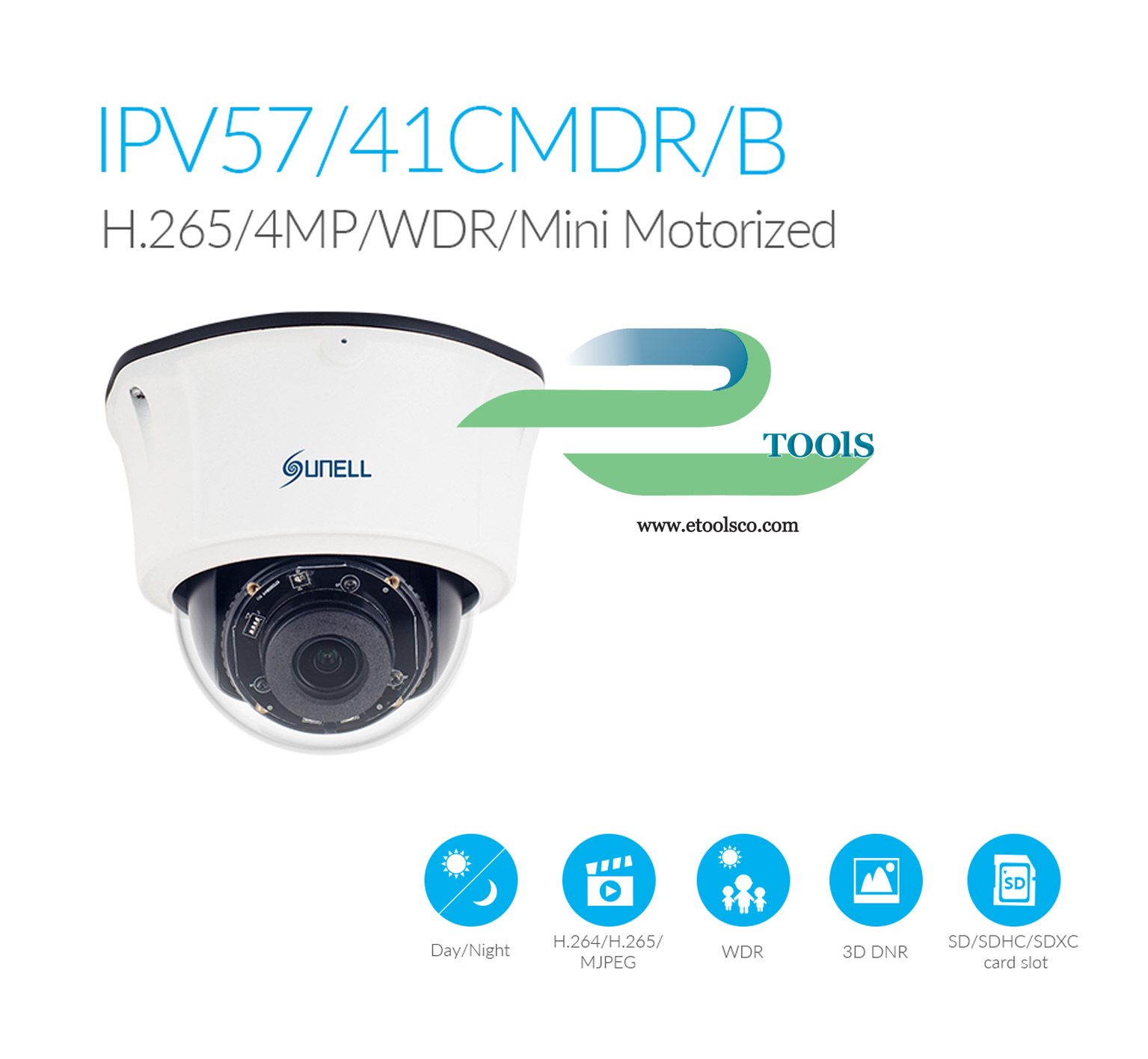 دوربین مداربسته شبکه سانل SN IPV57/41CMDRB